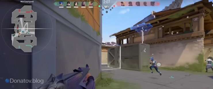    Геймплейный кадр режима «Нокаут» в Valorant