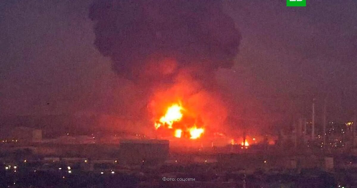 Пожар в Катаре.  фото: яндекс.