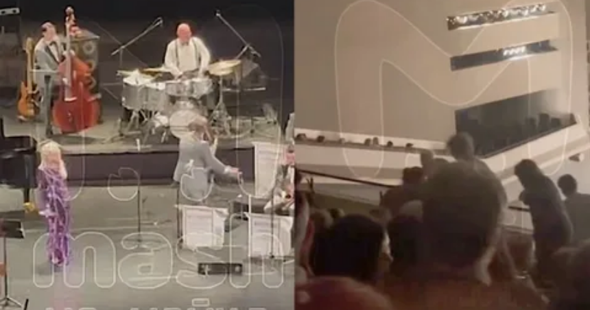 Начали уходить люди