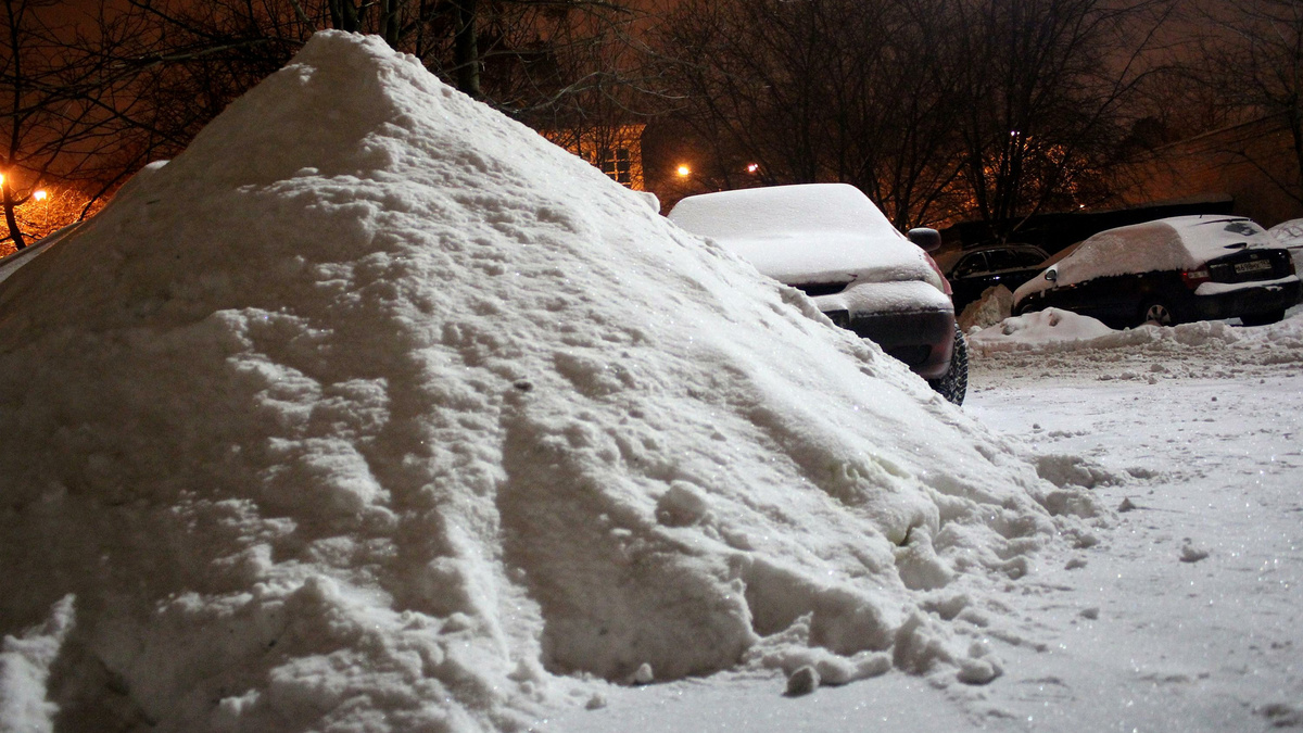    Снегопад сугроб зима (GLP)