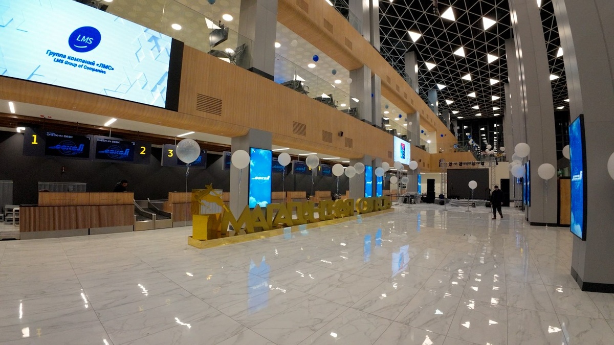   Новый терминал аэропорта Магадана / Фото: kolyma.ru