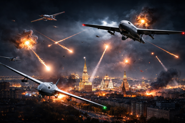 Сотни дронов над Москвой — только разведка? Эксперт раскрыл настоящую цель атак ВСУ