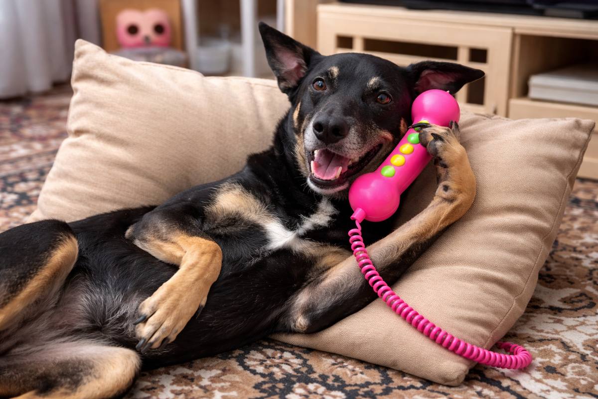 А еще можно будет с какими-нибудь соседями-сородичами общаться так! Удобно!