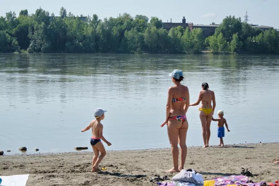 Пляж. Лето. Купание. Сергей Кулыгин, "БР"   📷