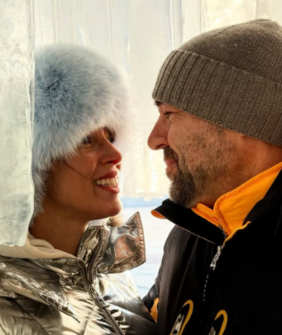    Полина Диброва на Байкале. Источник: inst/polinadibrova *