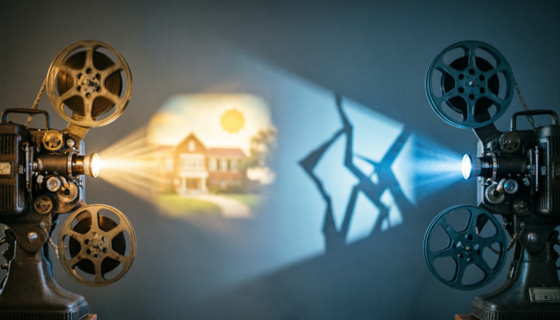 Мысли в голове как кино