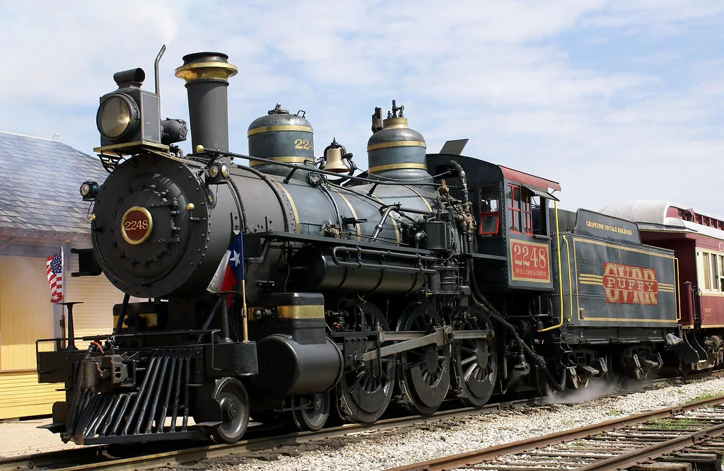 4-6-0 Steam Locomotive was built in 1896.