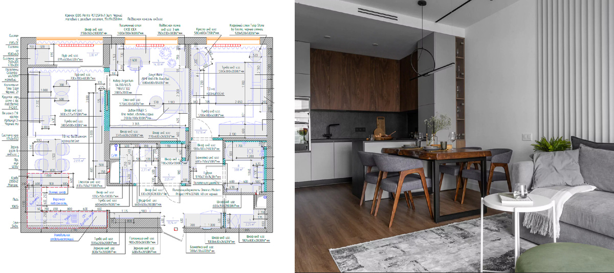 Двухкомнатная квартира в ЖК Клевер парк