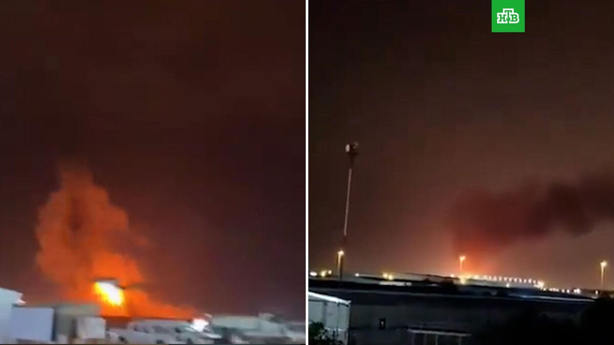    Иран атаковал ракетами в Катаре завод по производству СПГ, пожар тушат