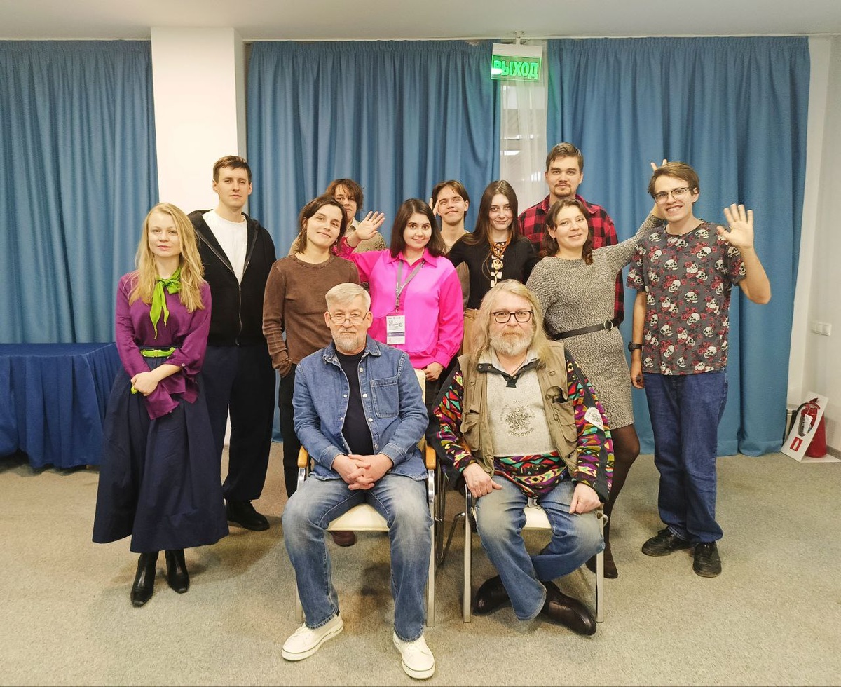 Участники мастерской под руководством Виктора Куллэ и Андрея Василевского
Фото предоставила Анна Шварц