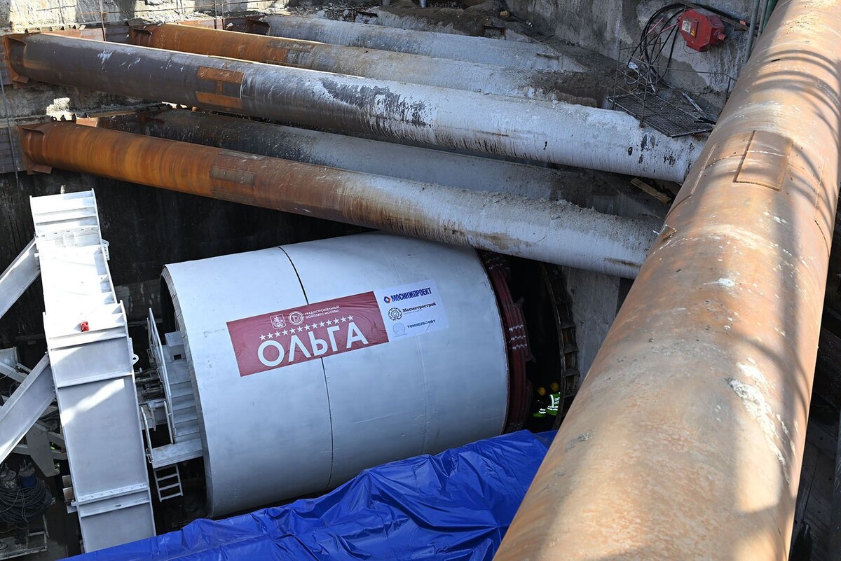    Собянин: завершена проходка первого тоннеля Бирюлёвской линии метро