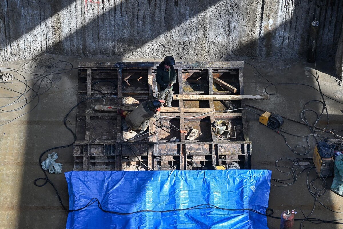    Собянин: завершена проходка первого тоннеля Бирюлёвской линии метро