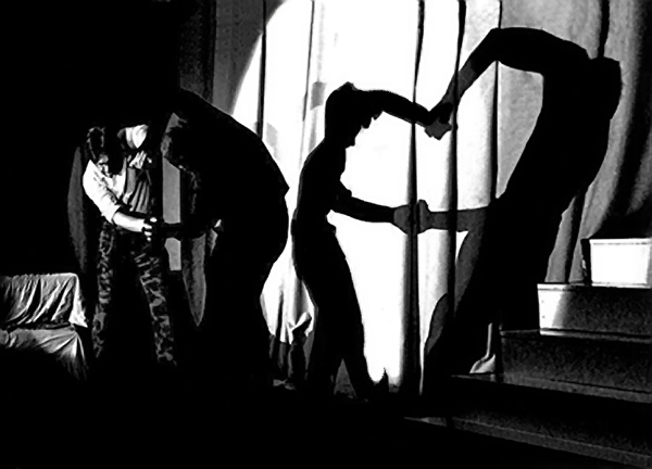 Репетиция с тенью... 