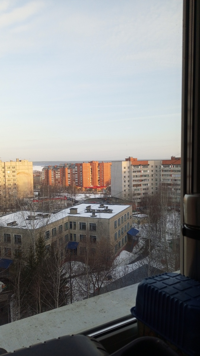 За окном весна