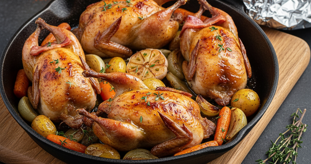 Перепела тяжеловесы. Двойная польза