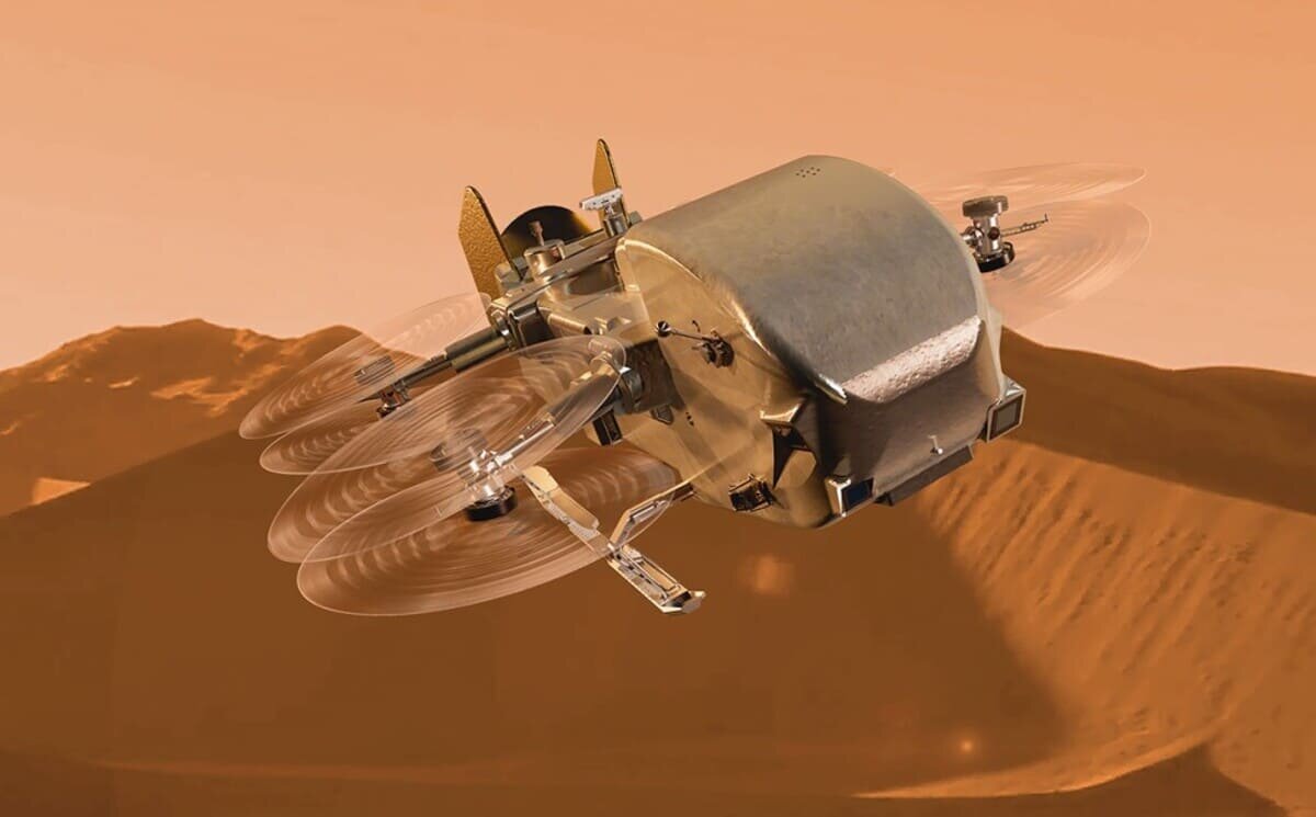    Рендер Dragonfly / © NASA / Johns Hopkins APL