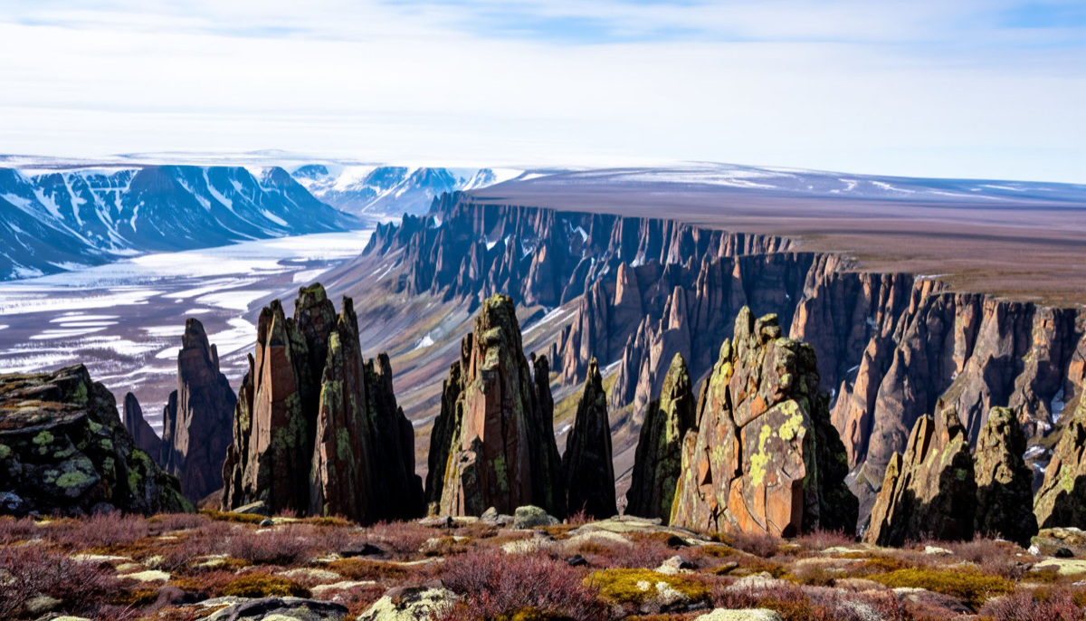 Иллюстрация Плато Путорана