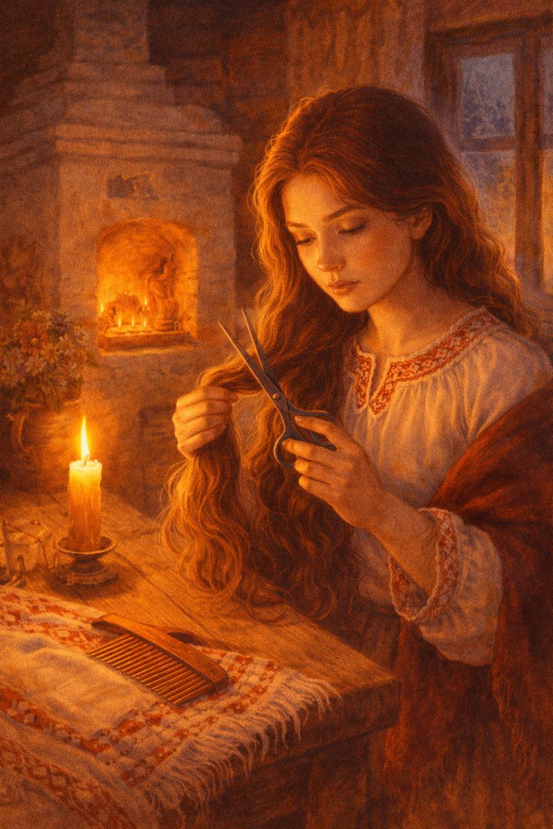 волосы вечером не стригут