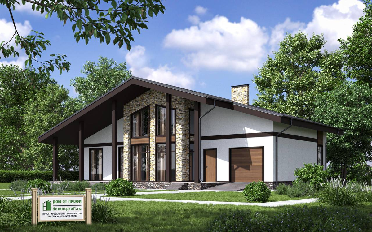 Визуализация дома по проекту 13-213