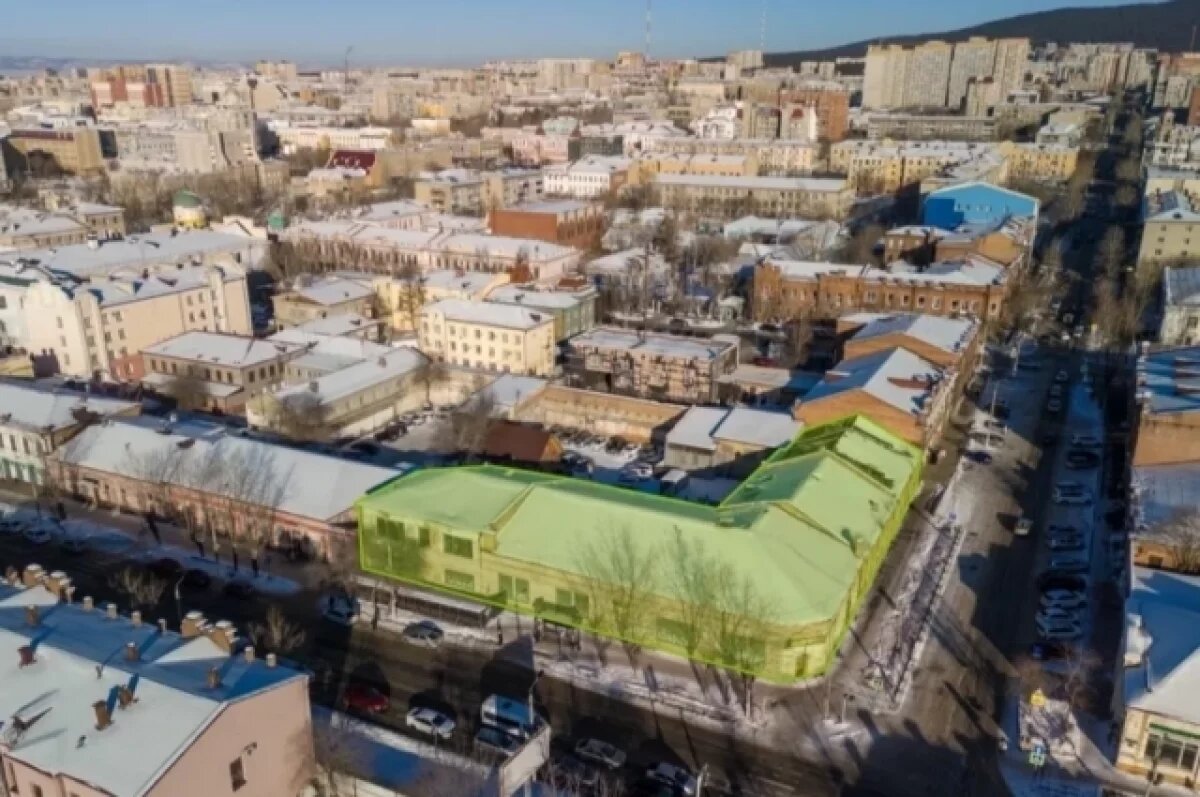    Инвесторы займутся тремя объектами культурного наследия в Чите