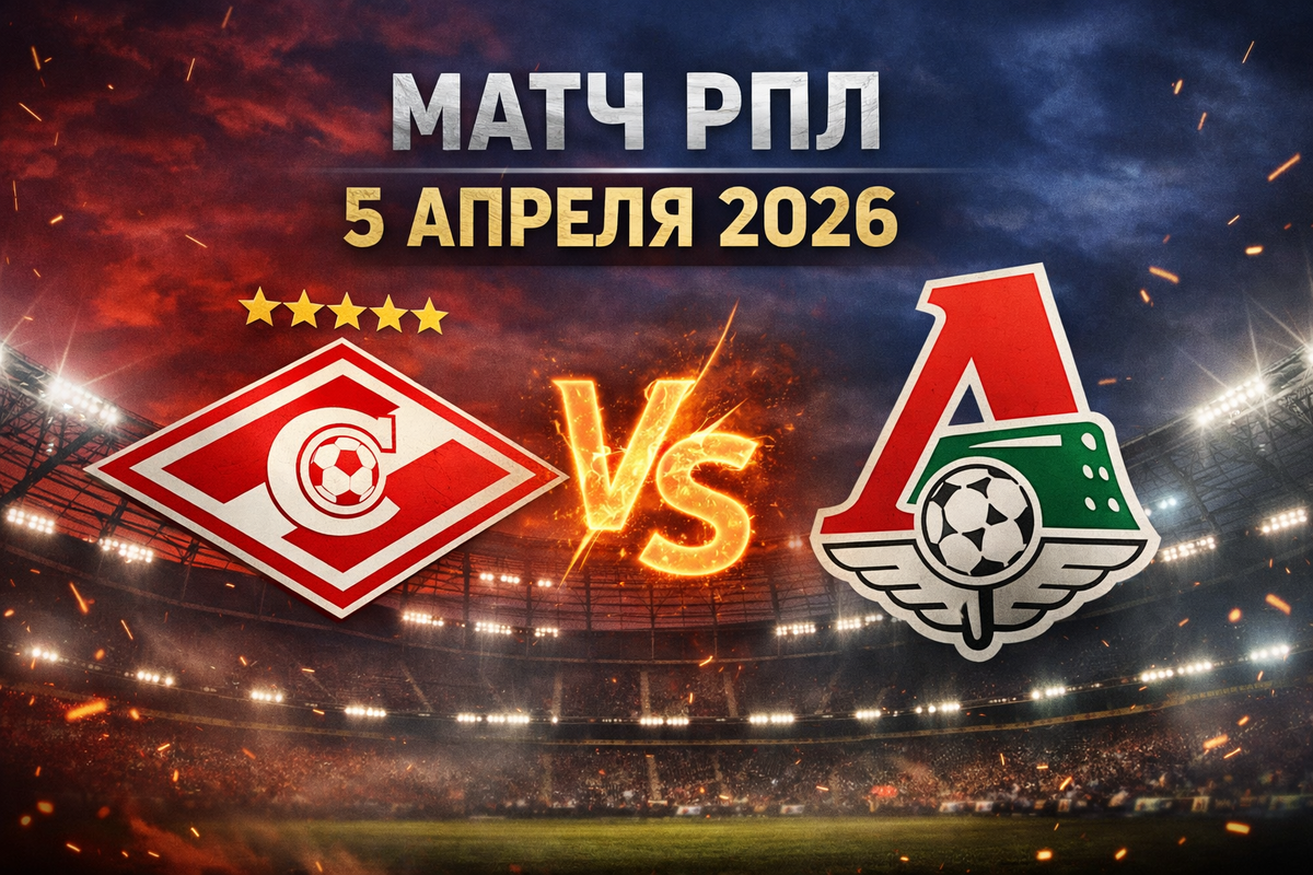 Футбол Спартак - Локомотив