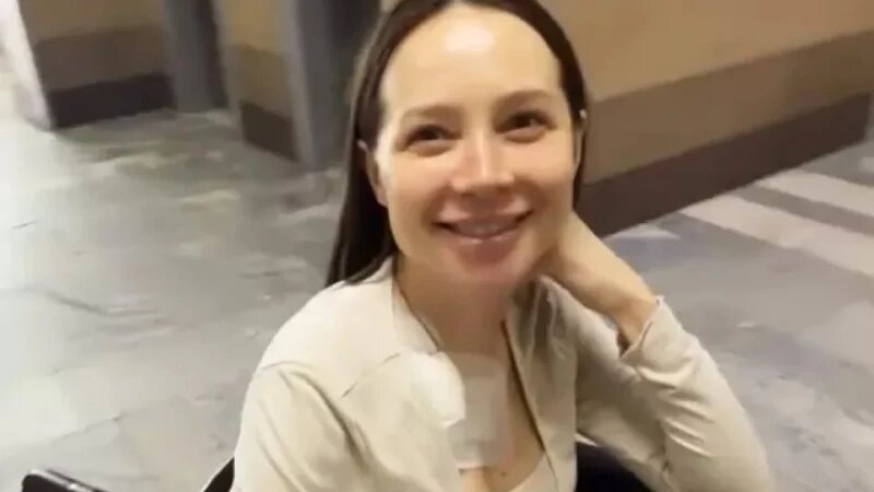     Валерия Чекалина (Лерчек) после иммунной терапии. Соцсети