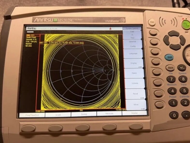 Портативный векторный анализатор цепей Anritsu MS2028B VNA