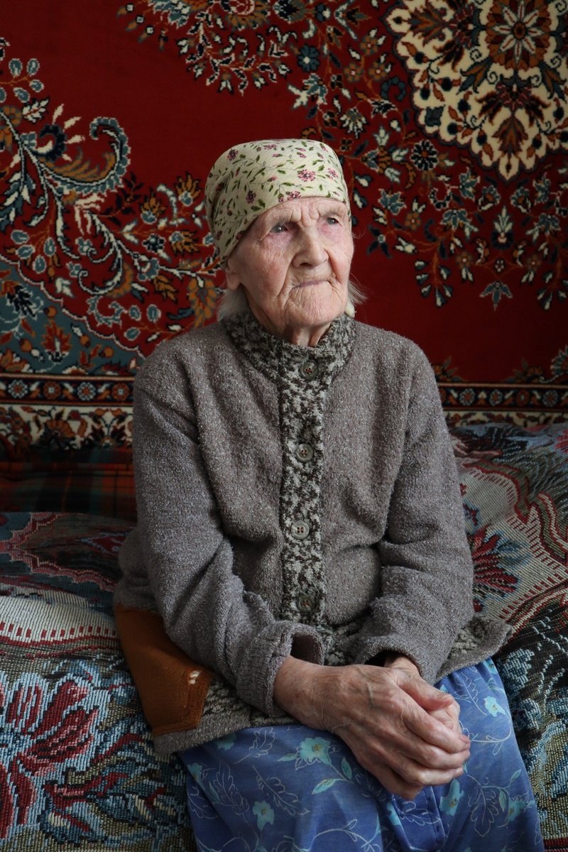 Труженица тыла, многодетная мама Екатерина Егоровна Коновалова 7 марта отметила столетний юбилей.