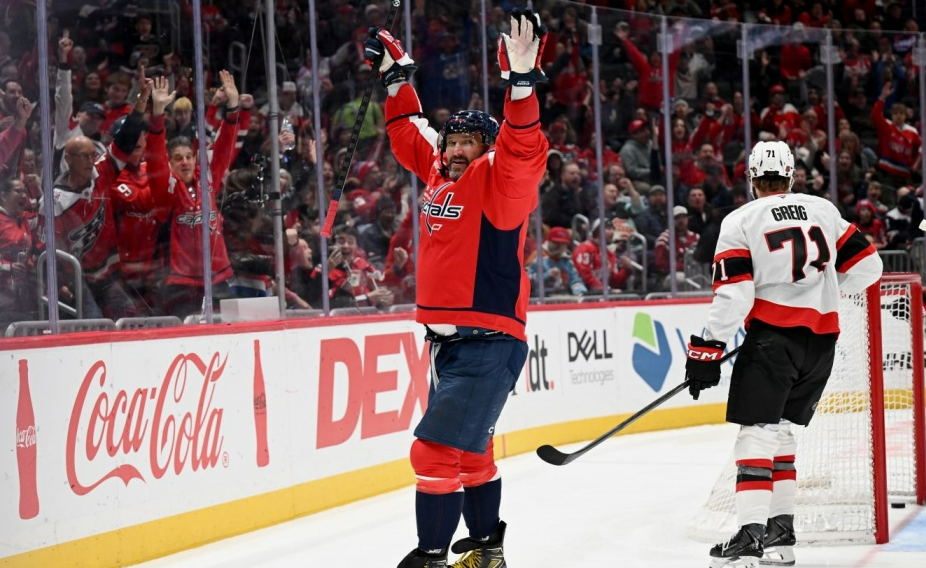 Александр Овечкин прервал голевую засуху. Фото: соцсети