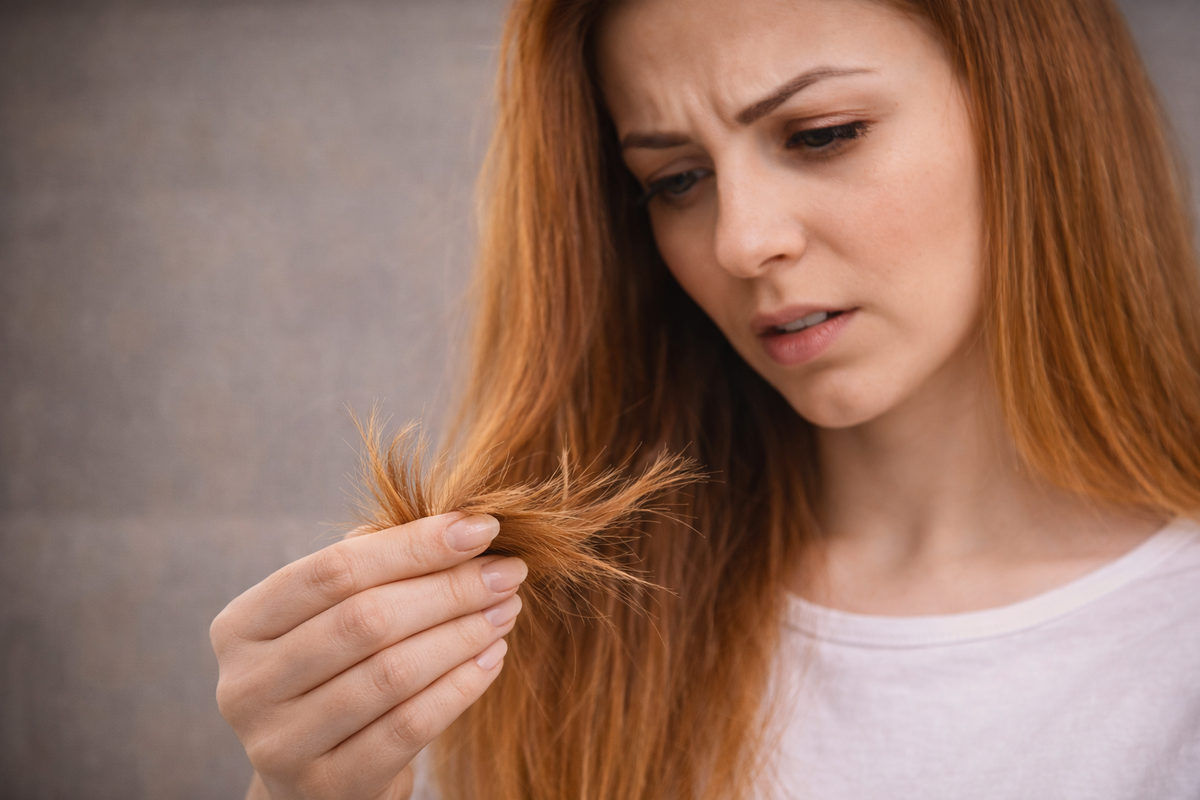 Почему волосы начинают сечься после выпрямителя