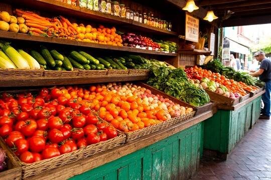    Из-за войны в Иране в России резко выросли цены на овощи (изображение: shedevrum.ai)