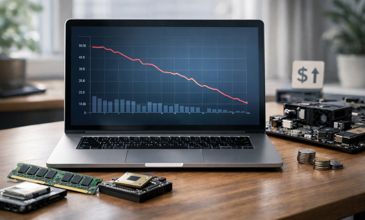 Падение рынка компьютеров
