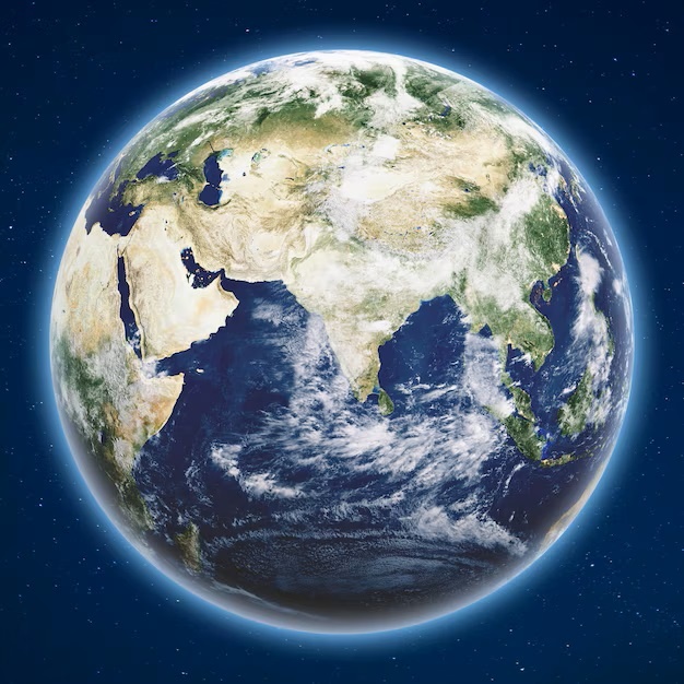 Земля из космоса. Фото из свободных источников