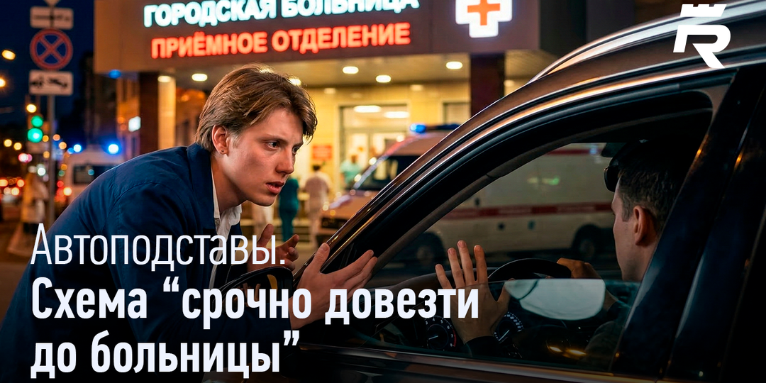 АВТОПОДСТАВЫ. СХЕМЫ "СРОЧНО ДОВЕЗТИ ДО БОЛЬНИЦЫ". КАК ОНА РАБОТАЕТ И КАК ДЕЙСТВОВАТЬ.