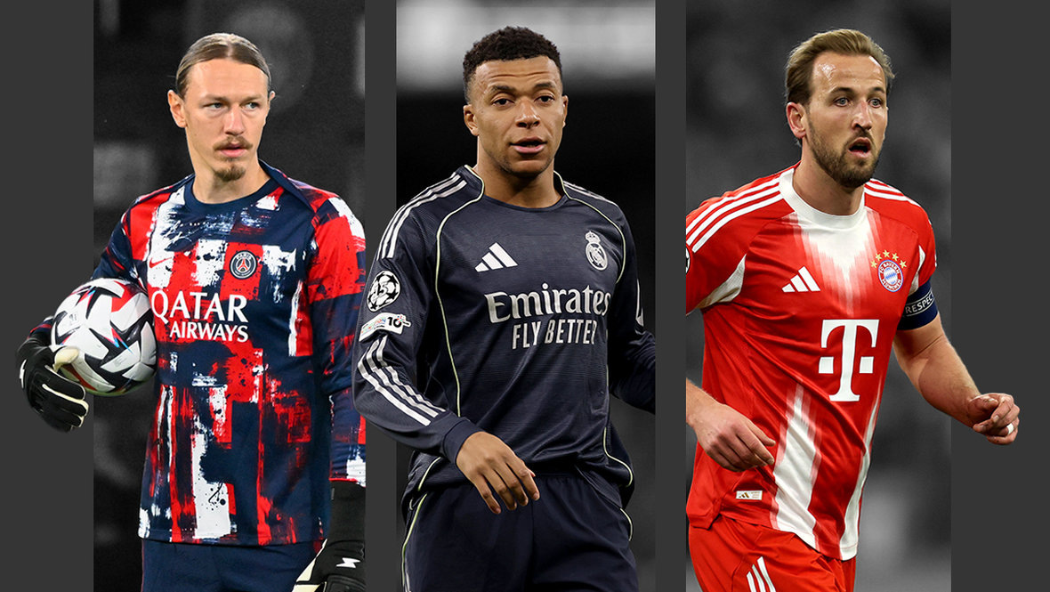    Матвей Сафонов, Мбаппе, Гарри Кейн.Global Look Press, Getty Images