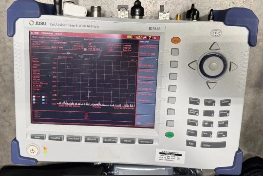 Портативный анализатор базовых станций JDSU JD785B
