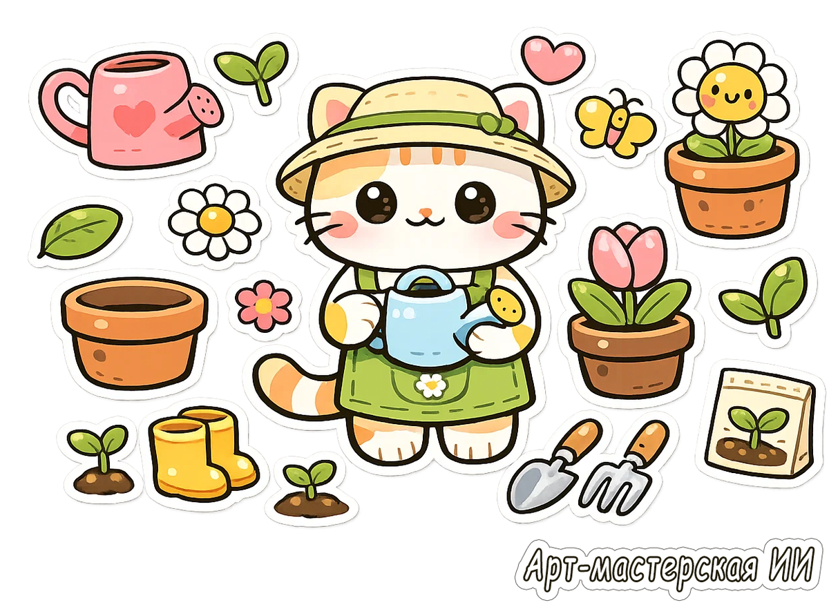 Эта иллюстрация создана по промпту, который вы видите выше — с заботой и вдохновением в АРТ-мастерской ИИ ✨