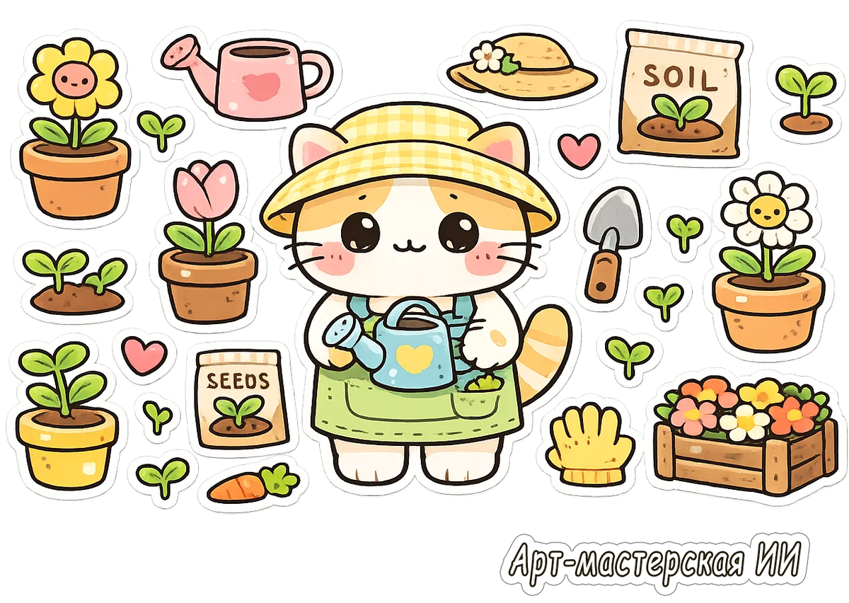 Эта иллюстрация создана по промпту, который вы видите выше — с заботой и вдохновением в АРТ-мастерской ИИ ✨