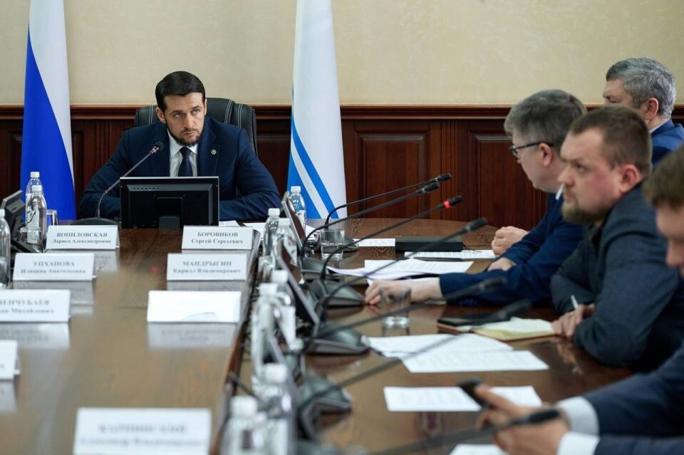    Заседание межведомственной рабочей группы по управлению земельными ресурсами в Республике Алтай. Источник: t.me/asprokopyev