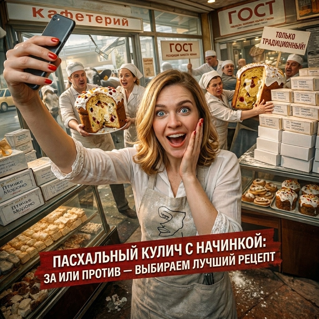    Выбираем идеальный рецепт пасхального кулича с начинкой admin