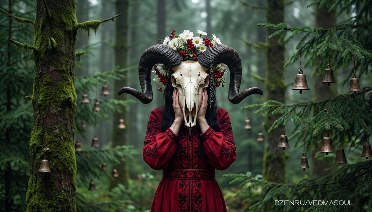 © Авторское изображение @vedmasoul. Cгенерировано ИИ. Сны при порче, чистка от порчи