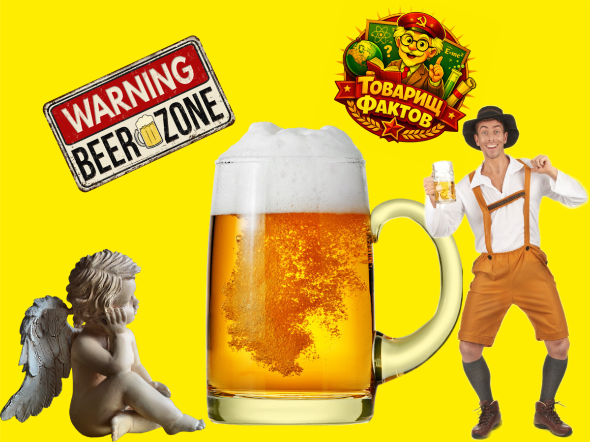 Интересные факты о пиве. Фото Товарищ Фактов