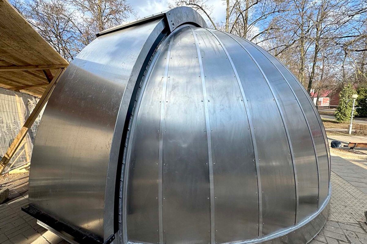  Реконструкция Минского планетария. © ГПО "Минскстрой", Telegram