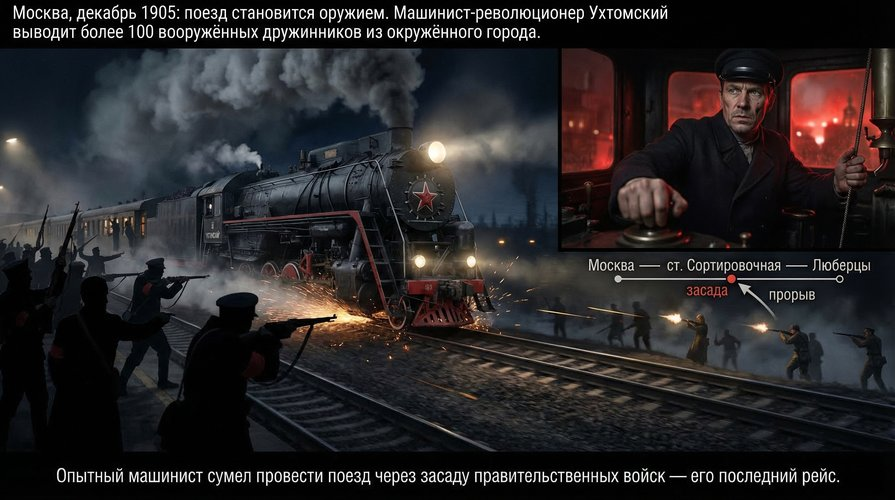 Когда поезд становится оружием.