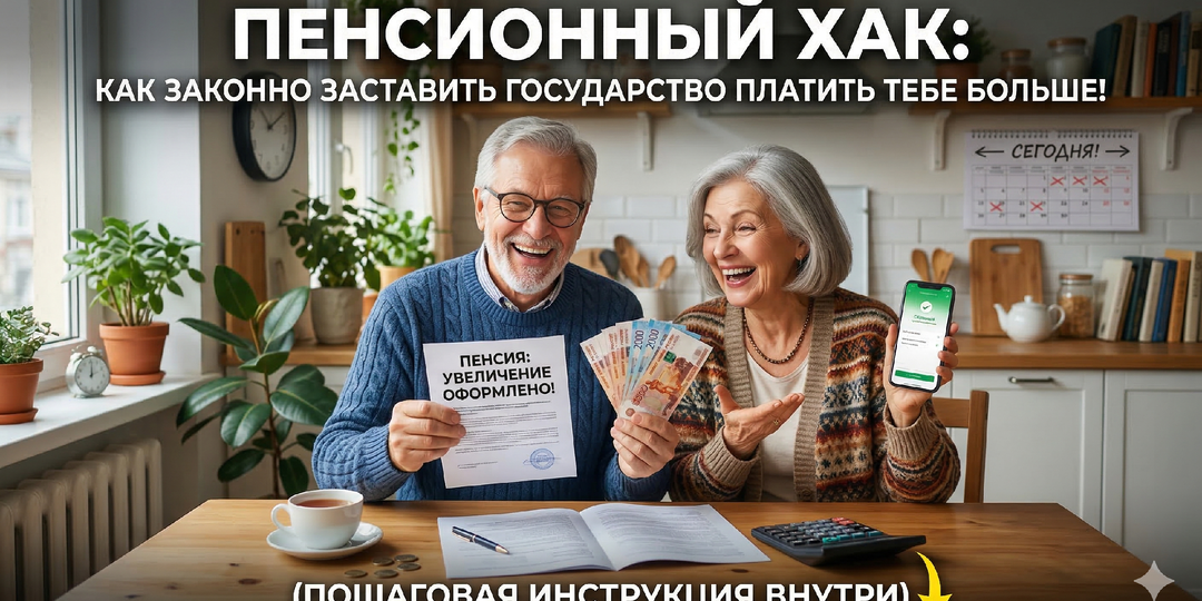 Формула достатка: Как законно увеличить размер пенсионных выплат в 2026 году