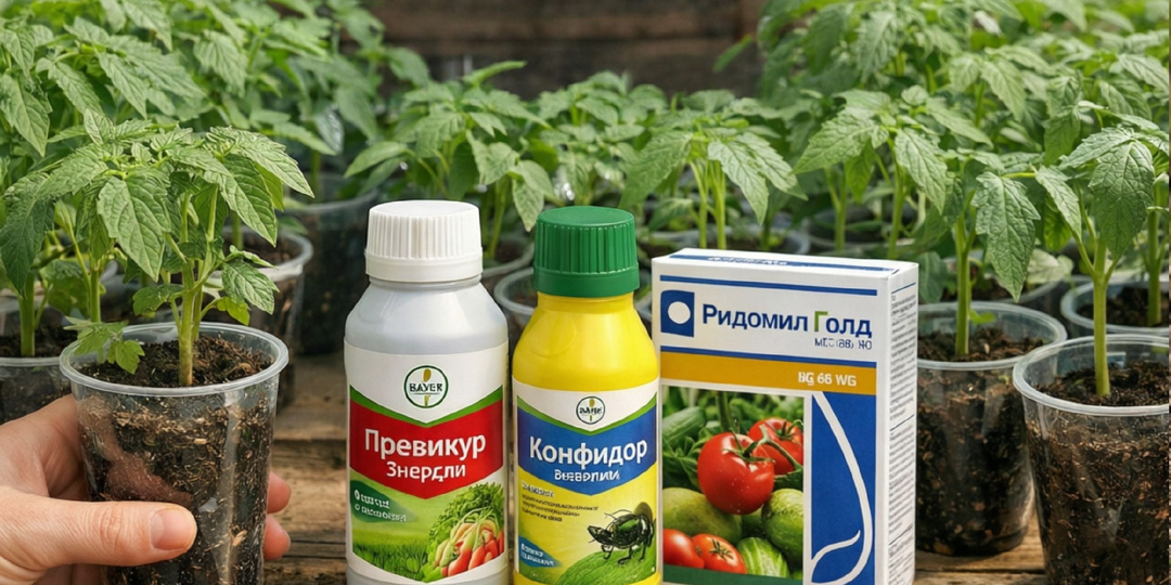 3 простых шага до высадки. Как защитить рассаду томатов от болезней и вредителей — мой личный опыт.