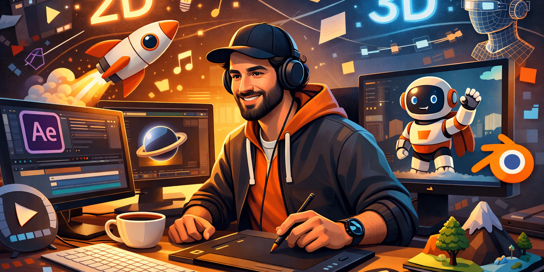 Моушн дизайнер: что это за профессия, сколько зарабатывает и как начать без опыта