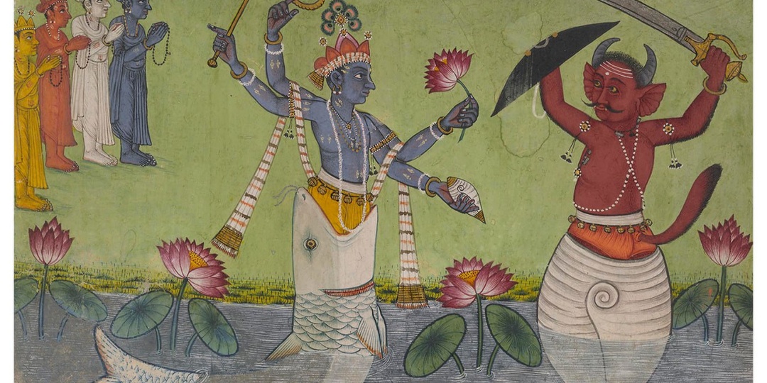 В Ведах нет легенды о потопе