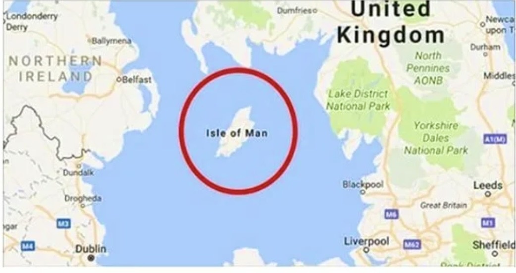 Остров на карте