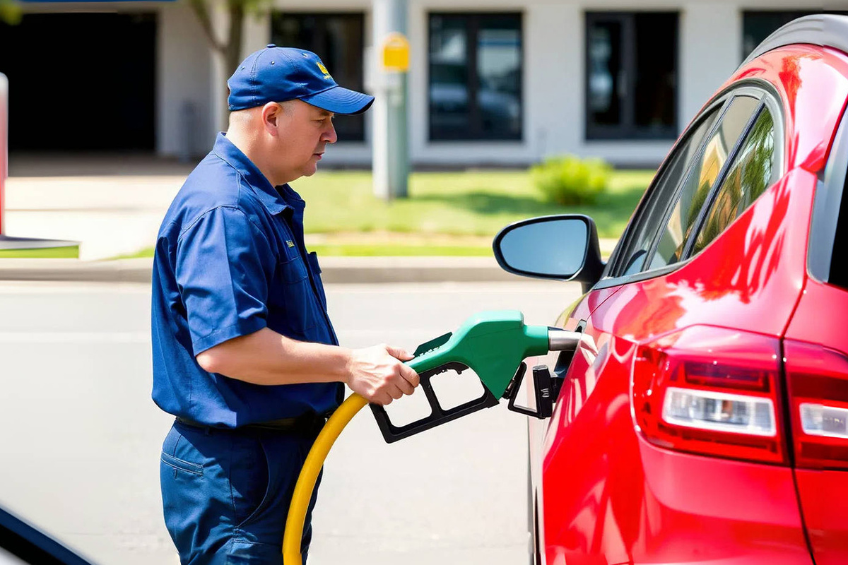 Бензин продолжает дорожать в Свердловкой области.  Фото: Изображение сгенерировано с помощью ИИ / Маргарита Неклюдова